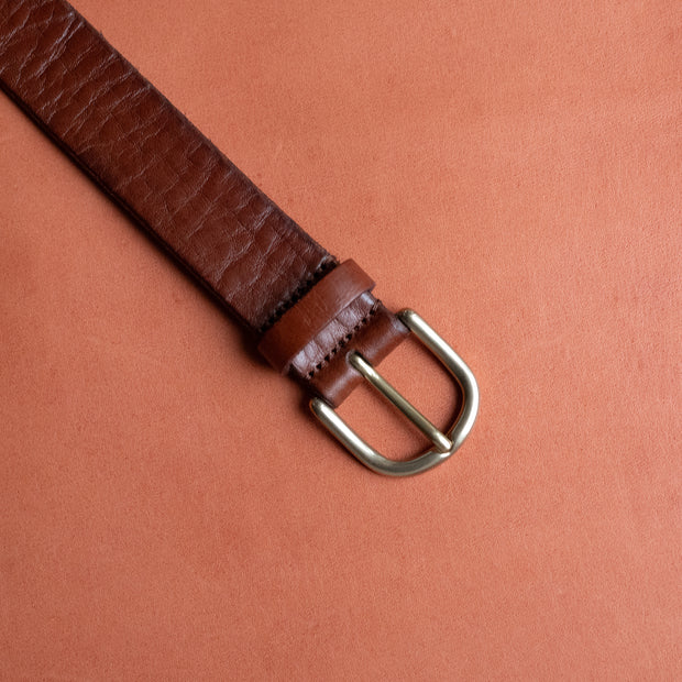 Jean Belt in Rustic Calf - Tan