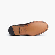 Horsebit Loafer in Dark Brown Suede