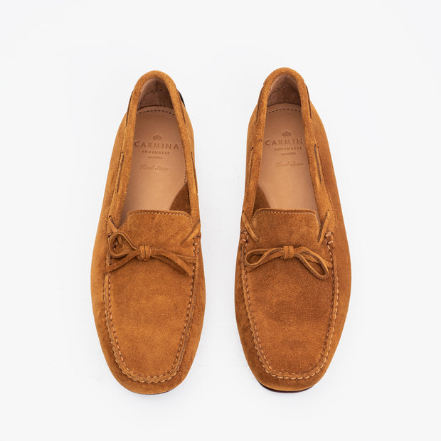 Driving Loafer in Tabac Suede