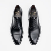 Cap toe Oxford 80386 in Black Calf