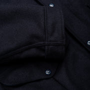 Fisherman Parka in Casentino Wool - Navy