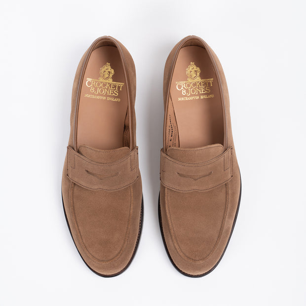 Grantham 2 Penny Loafer in Desert Suede