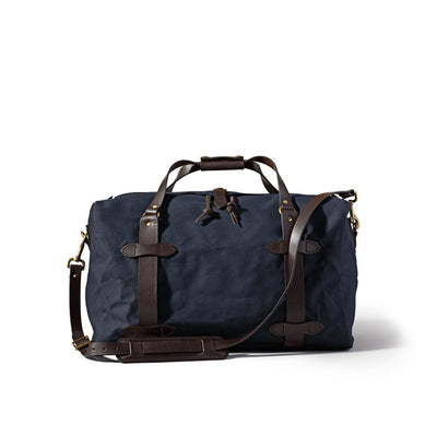 Medium Rugged Twill Duffle Bag - Navy