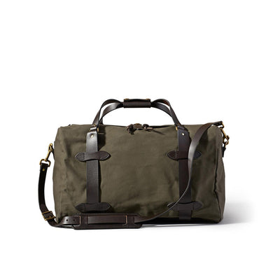 Medium Rugged Twill Duffle Bag - Otter Green