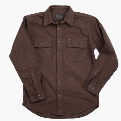 Field Flannel Shirt Cigar Brown