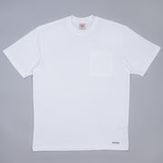 Solid One Pocket T-shirt - white