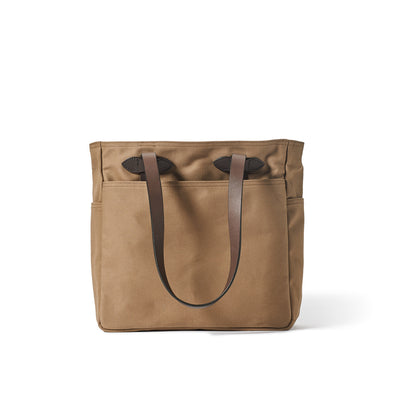 Rugged Twill Tote Bag - Sepia