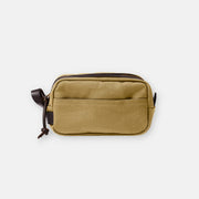 Travel Kit in Tan Cotton Twill