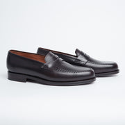 Berkeley Penny Loafer in Dark Brown Calf