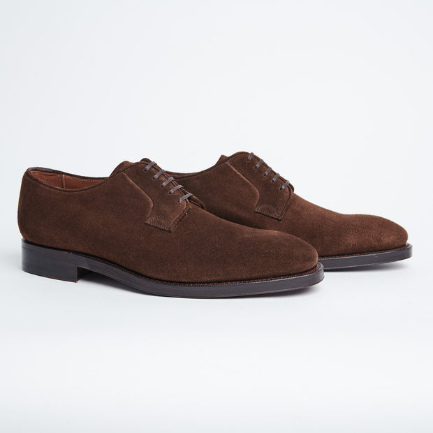 Nash Derby in Oak Brown Suede