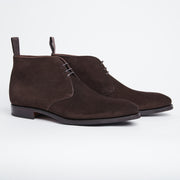 Chukka Boot 10027 in Dark Brown Suede