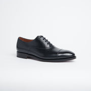 Alexander Cap Toe Oxford in Black Calf