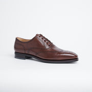 Faux Wingtip Oxford 110 in Brown Vegano Calf