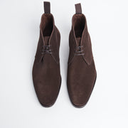 Chukka Boot 10027 in Dark Brown Suede