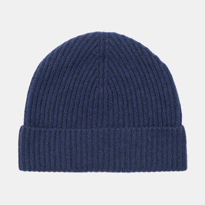 Cashmere Hat in Navy