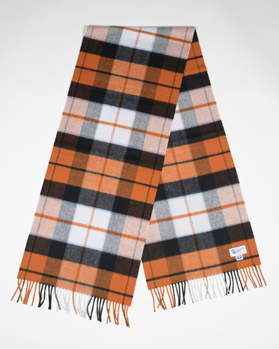 Ultrafine Merino Scarf in Dutch Dress Tartan