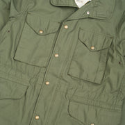 Field Jacket in Cotton - Olive