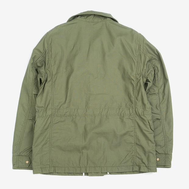 Field Jacket in Cotton - Olive