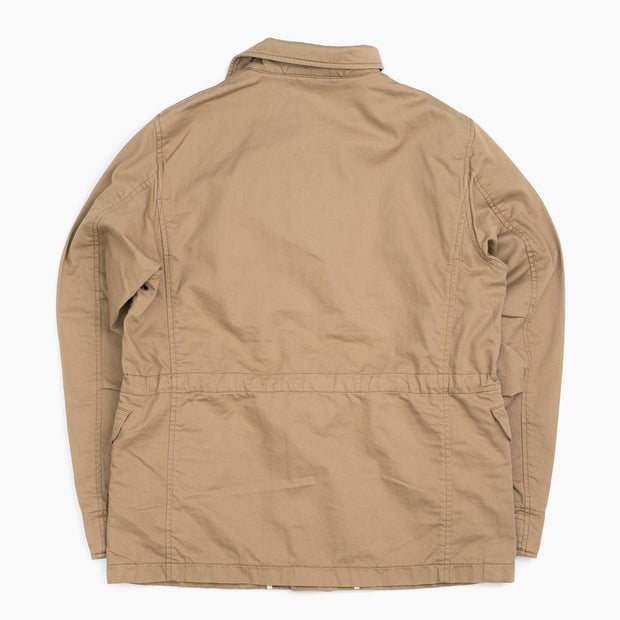 Field Jacket in Cotton - Camel