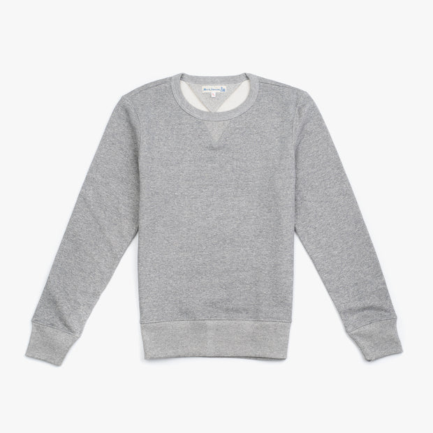 Sweatshirt in 12oz Gray Melange