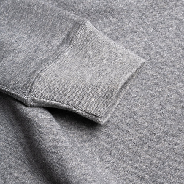 Sweatshirt in 12oz Gray Melange