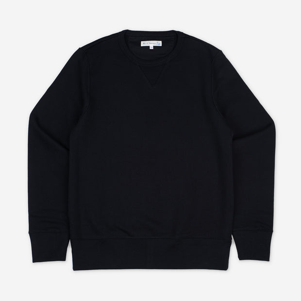 Heavy Sweatshirt in Deep Black