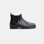 Wellington Chelsea Boot in Soft Rubber - Black