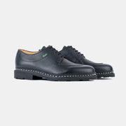 Avignon Split-toe Derby in Black Grain