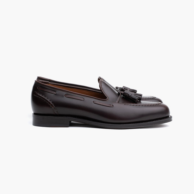 Madison Tassel Loafer in Cigar Calf