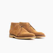 Crepe chukka in Light Snuff Suede