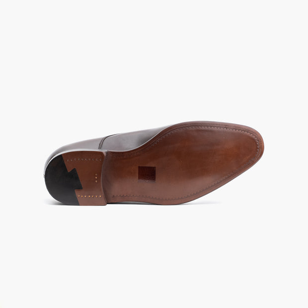 Dumas Cap Toe Derby in Dark Brown Calf