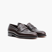 Penny loafer 545 in Dark Brown Box Calf