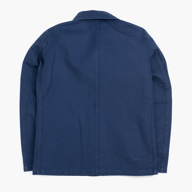 Workwear Jacket in Navy Twill Cotton